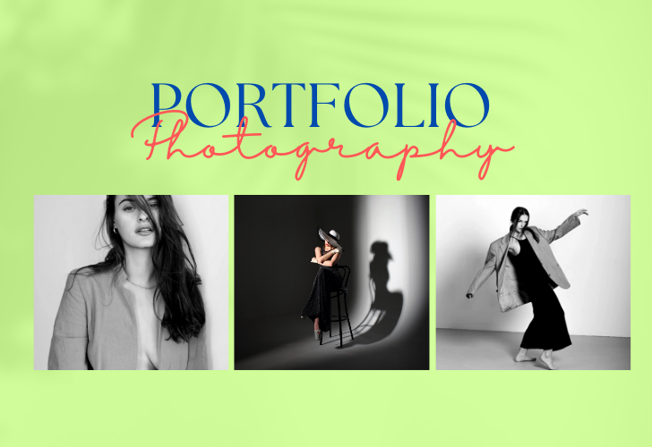 photography portfolio website cover